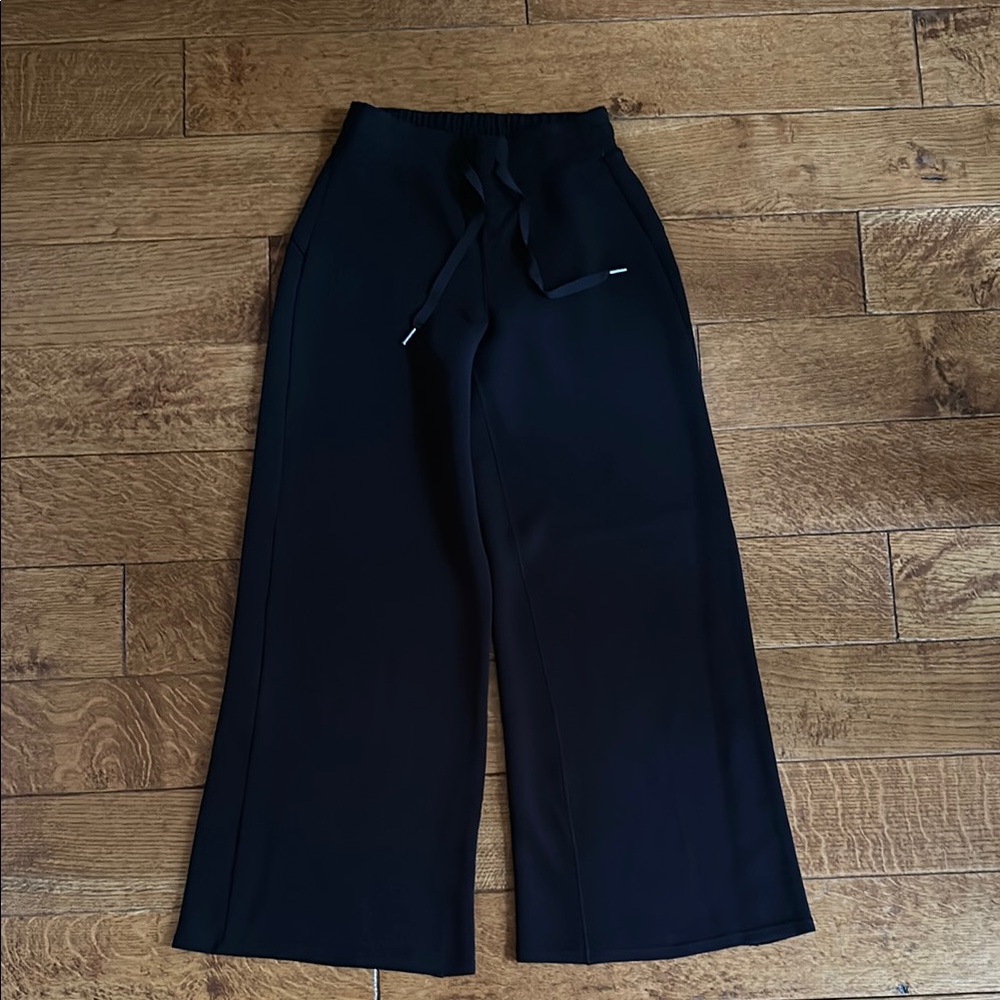 SPANX Black Wide Leg Pants